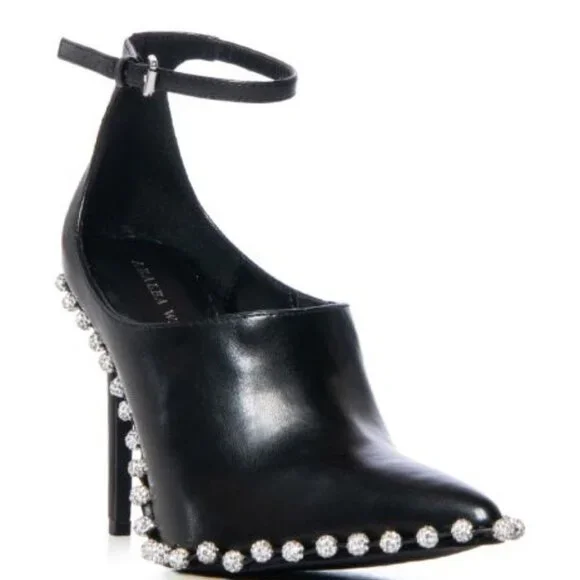 AZALEA WANG "EVERY LITTLE RHINESTONE STEP" EMBELLISHED STRAP PUMP ( BRAND NEW!!! - Picture 5 of 8